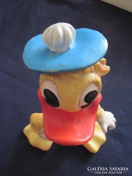 Donald duck rubber figure rubber toy 33 cm high