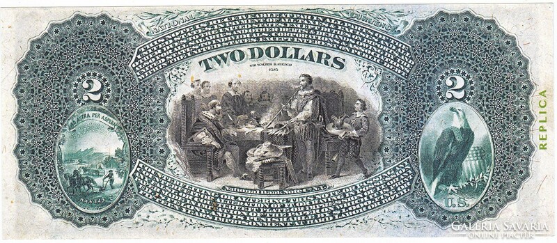 USA 20 dollár 1872 REPLIKA