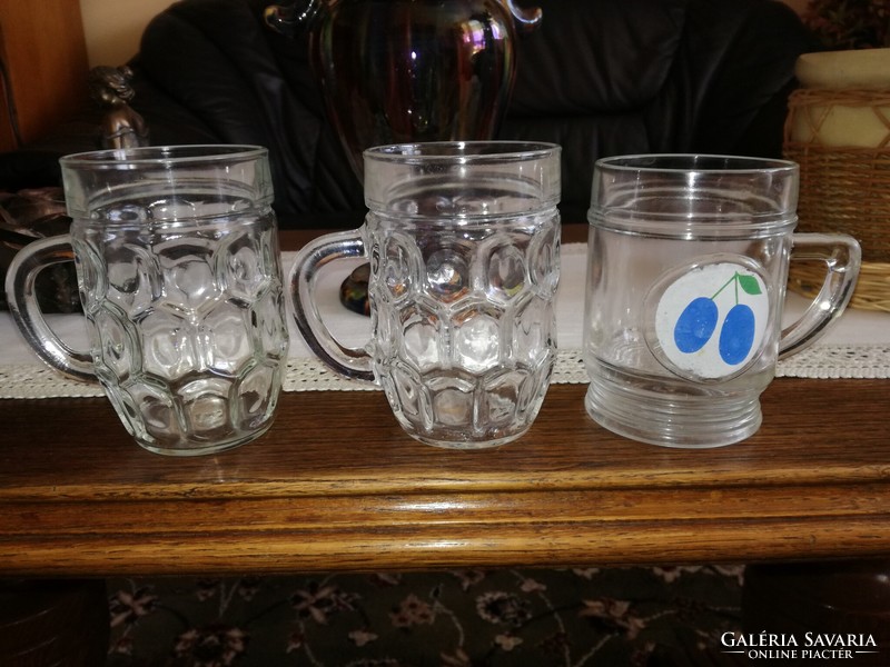 3 Ovis glasses with ears