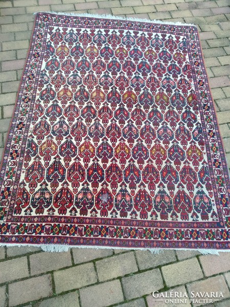 Carpet, Indian, hand-knotted, wool