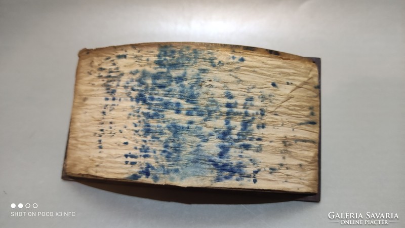 Antik jelzett Geschützt blotter tapper itatós eredeti antik íróasztal dísz