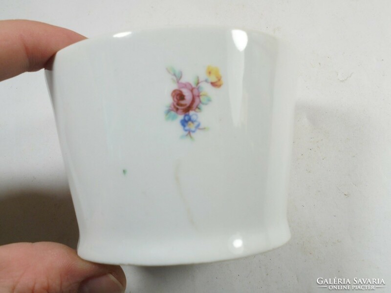 Retro porcelain sugar bowl sugar bowl with flower pattern