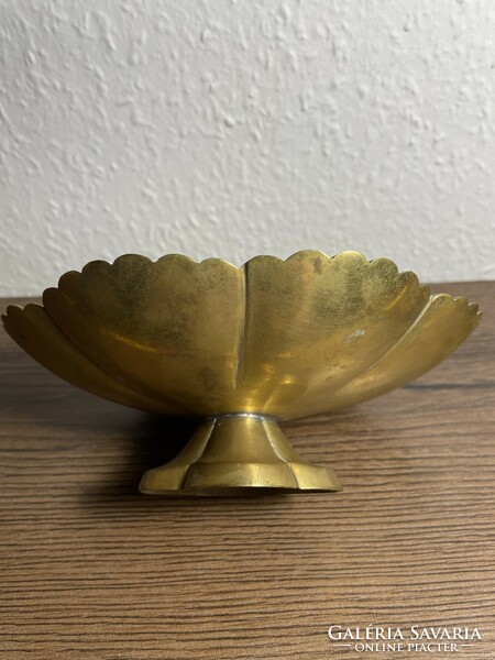 Copper base bowl
