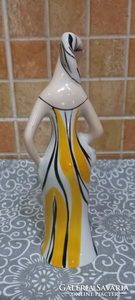 Cmielow Art Deco Porcelán Lány 1960