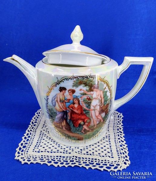 Czechoslovakian porcelain teapot marked Union t