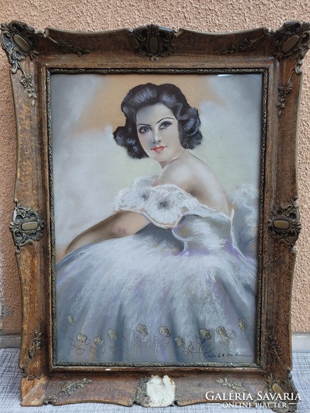 Krisztik Béla - Női portré