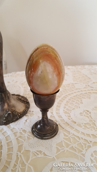 Beautiful marble egg, home decoration