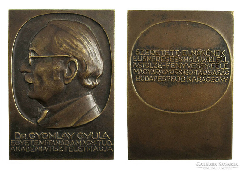 István Zombori kiss: Gyula Gyomlay - stenographer, mta 1938