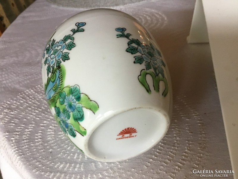 Vase, hand-painted, 11 cm, Japanese (300)