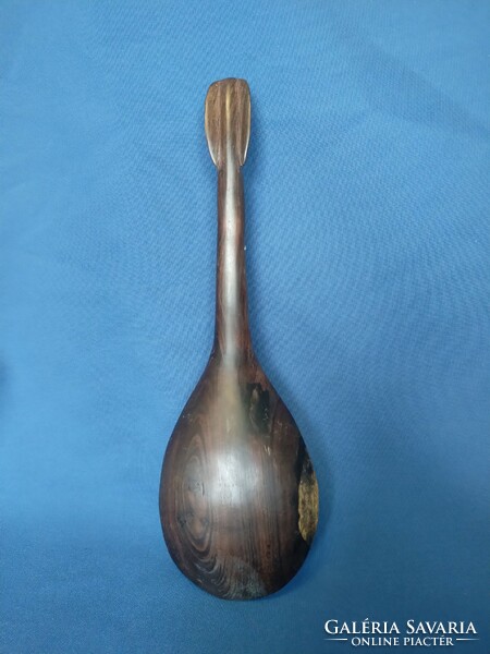 African carved spoon