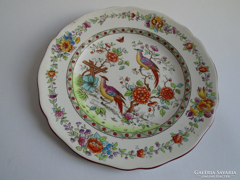 Copeland spode 1907 hand painted antique English plates.