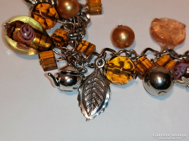 Murano Glass Beaded Bracelet (893)