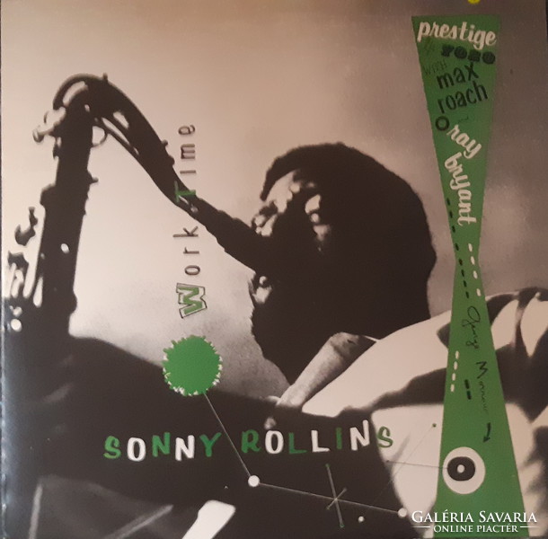 Sonny rollins quartet: work time - jazz lp vinyl record vinyl