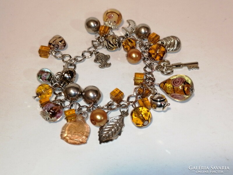 Murano Glass Beaded Bracelet (893)