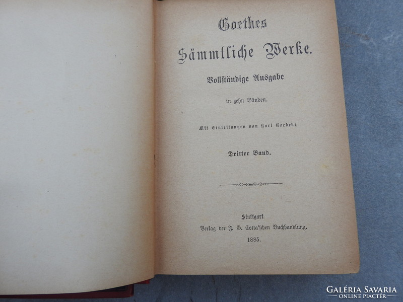 Goethe's sammtliche Werke