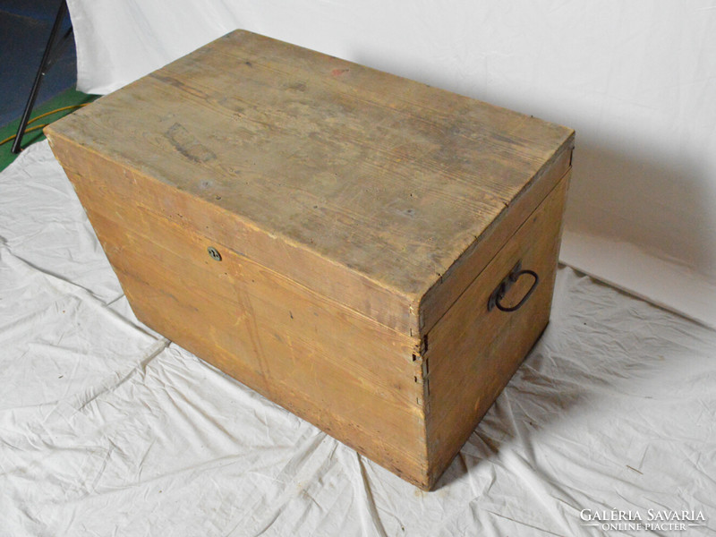 Antique pine chest