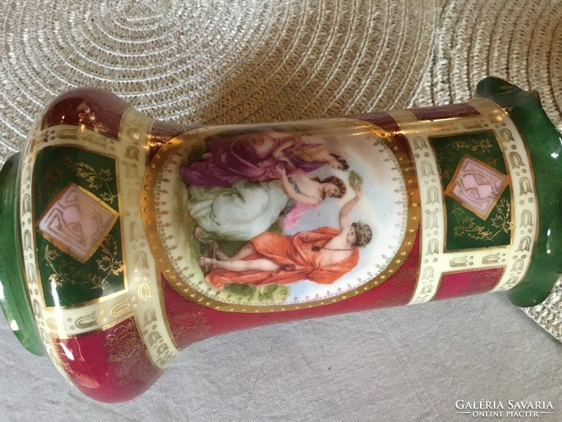 Royal oepiag, Austrian painting vase, 20 cm, antique