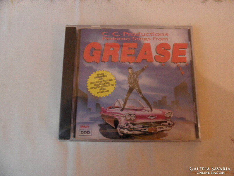 GREASE zenei CD ( Új )