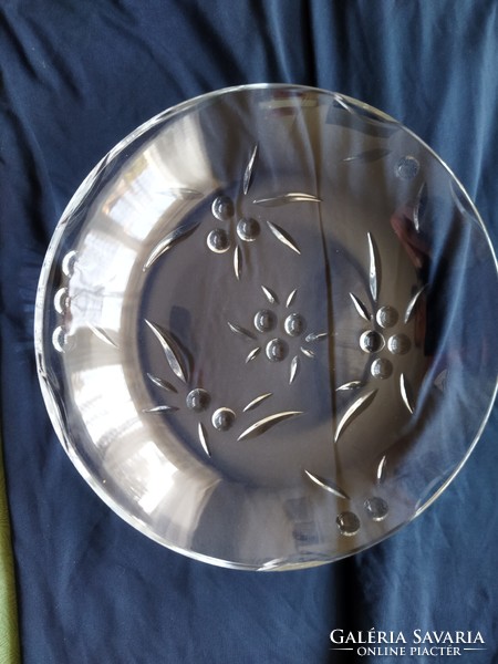 Üveg kínáló tál perla 26 cm