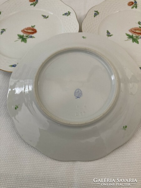 Antique Herend porcelain plates