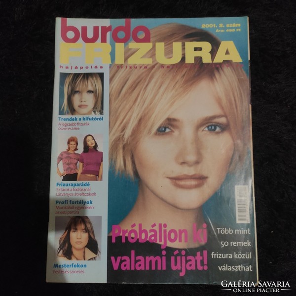 Burda hairstyle 2001. 2. No