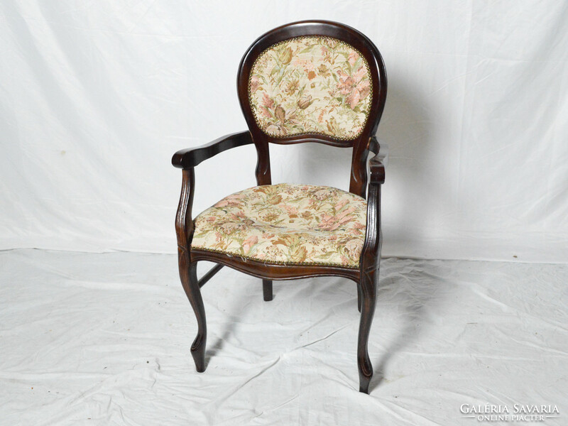 Antik Olasz karfás fotel 4db (restaurált)