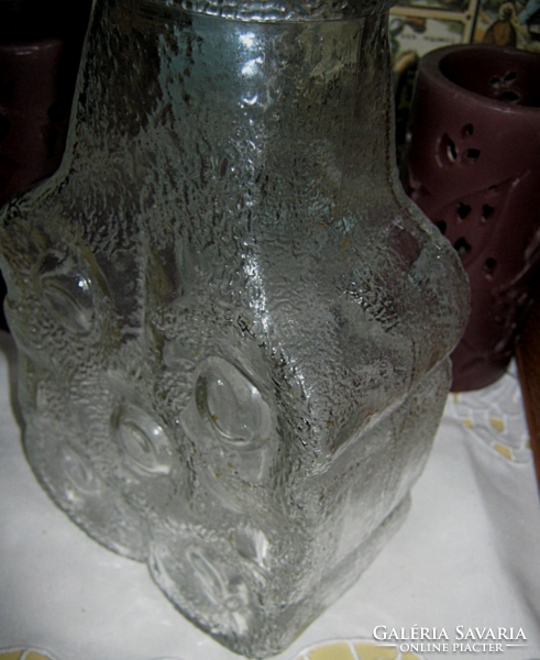 Art deco  üveg váza