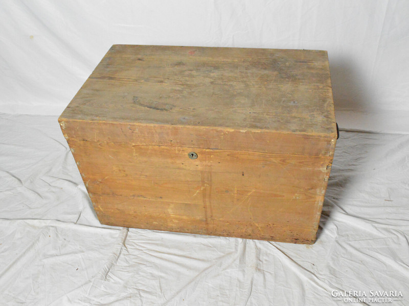 Antique pine chest