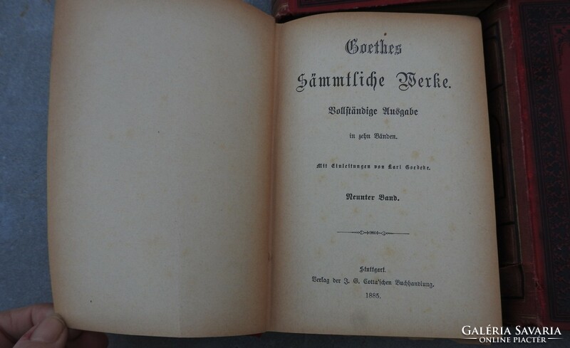 Goethe's sammtliche Werke