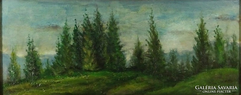 1L865 xx. Century painter: pine tree