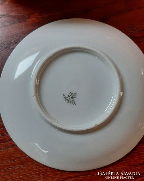 4963 - Kispesti porcelán desszertes tányér