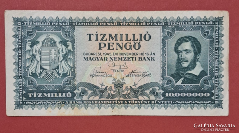 Ten million pengő from 1945 (17)