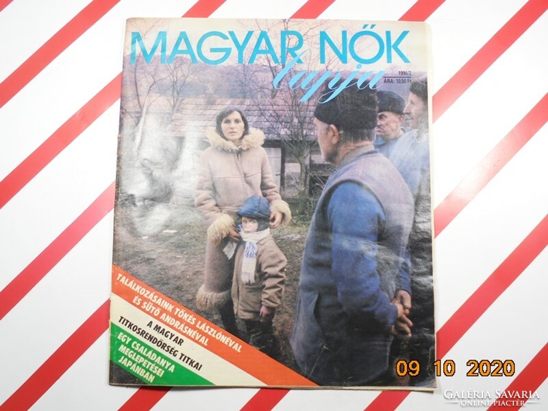 Régi retro újság - Magyar Nők lapja - 1990 február Születésnapra