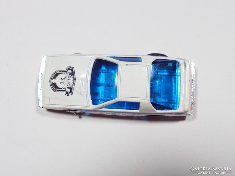 Retro játék autó rendőr autó Police kb. 1970-80-as évek