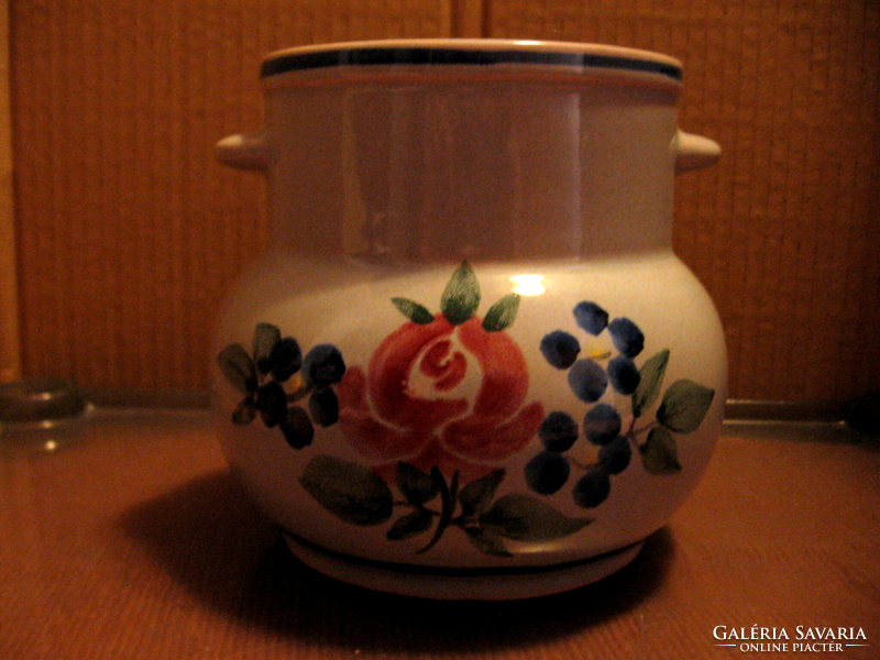 Retro rose stem, vase with ears gdr 681-12
