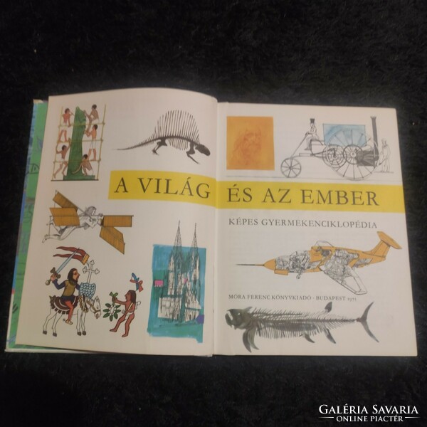 A világ és az ember Képes gyermekenciklopédia 1975-ös kiadás