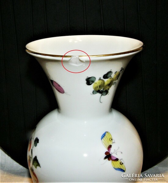 Herend fruit imitation vase 21 cm - 125th anniversary edition