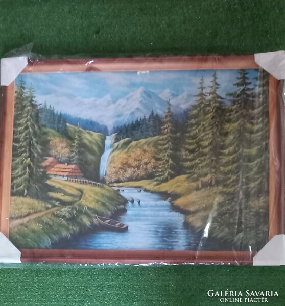 Landscape 3 (75*55 in wooden picture frame)