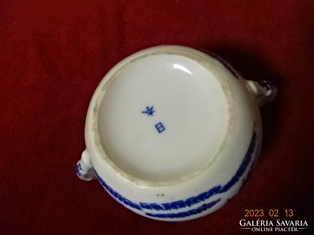 Japanese porcelain sugar bowl, cherry blossom, without lid. Jokai.