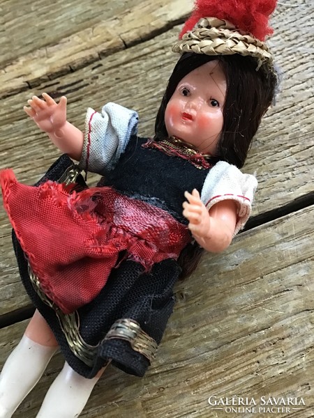 Old celluloid baby doll