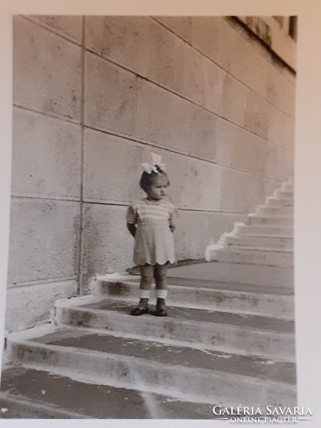 Old children's photo circa 1940 vintage photo little girl baby boy 11 pcs