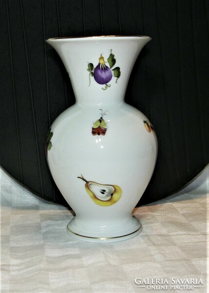Herend fruit imitation vase 21 cm - 125th anniversary edition