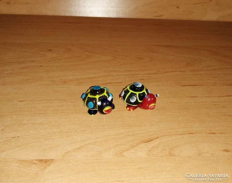 Pair of Murano glass turtles (1/p)