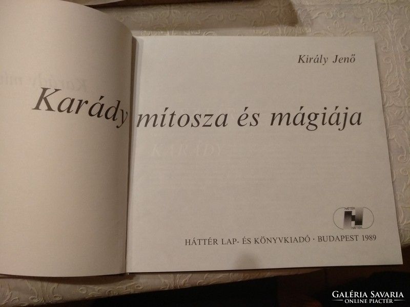 Jenő Király: the myth and legend of karády, recommend!
