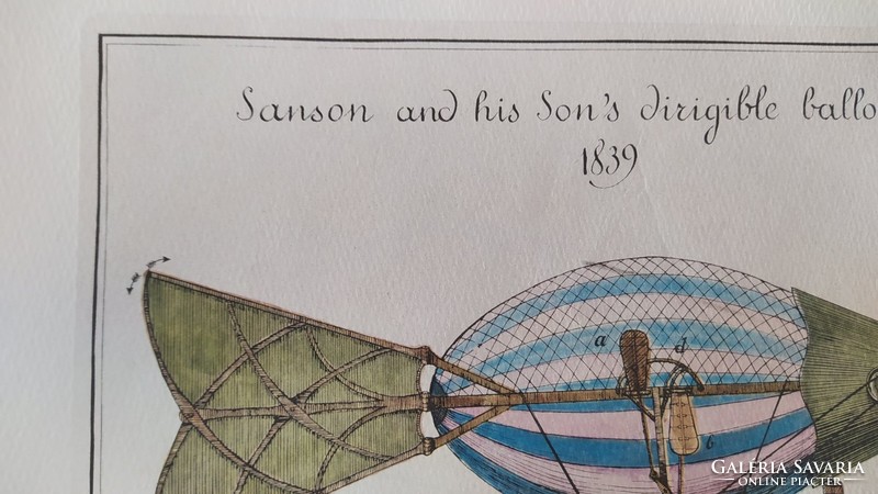 (K) Malév calendar sanson and his son's (flight)