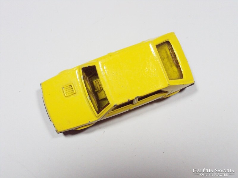 Retro toy car traffic goods mini jet norev French made fiat ritmo approx. 1970s-80s