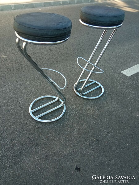 Bauhaus design bar stools 2 pcs