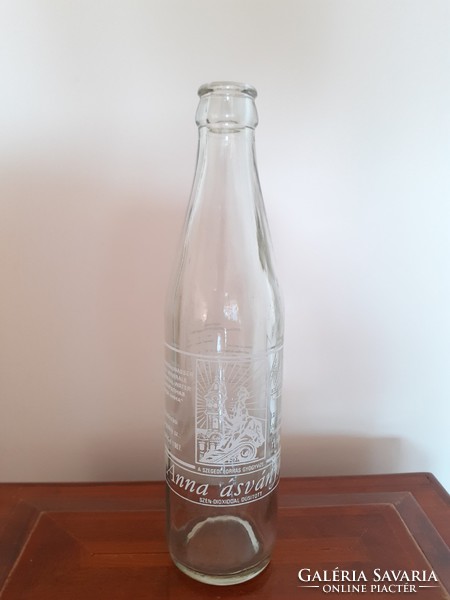 Retro anna mineral water bottle from Szeged source medicinal water bottle