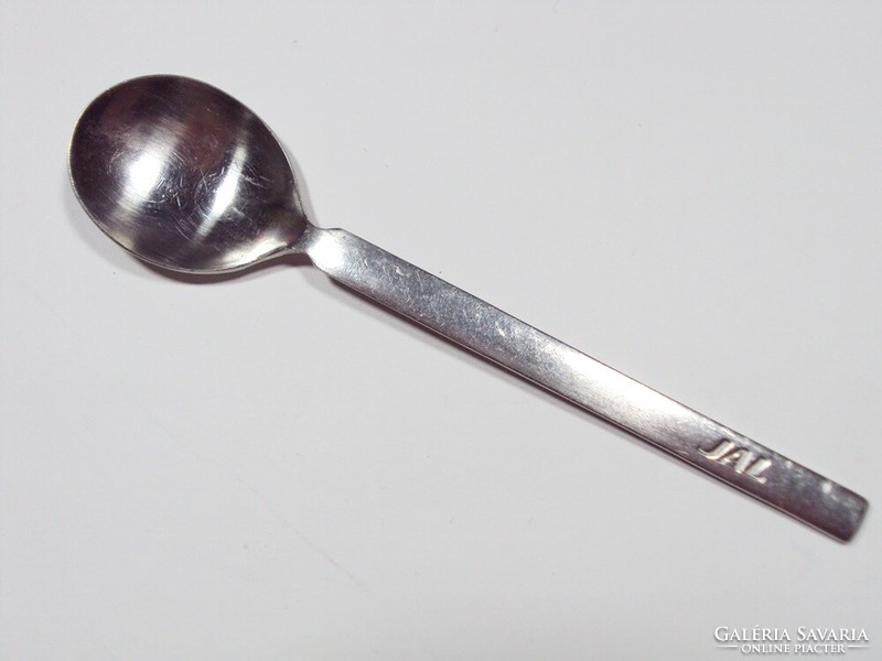 Retro marked spoon with jal mark Japanese airline