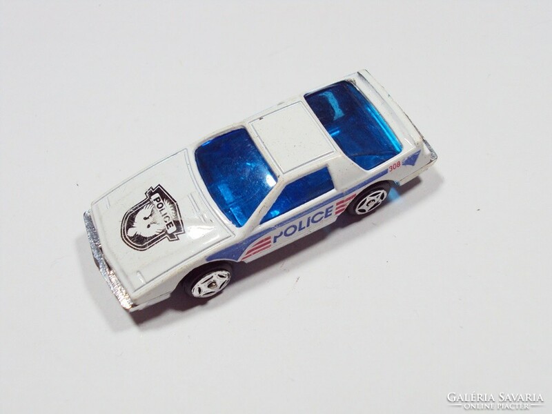 Retro játék autó rendőr autó Police kb. 1970-80-as évek